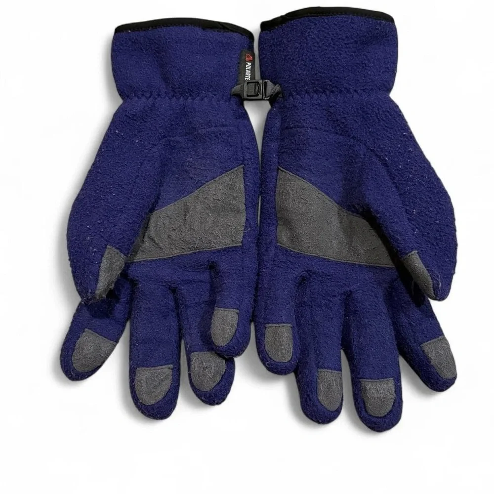Womens EMS Eastern Mountain Sports fleece POLARTEC Gloves size Large